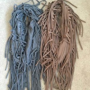 Fringe Infinity Scarves